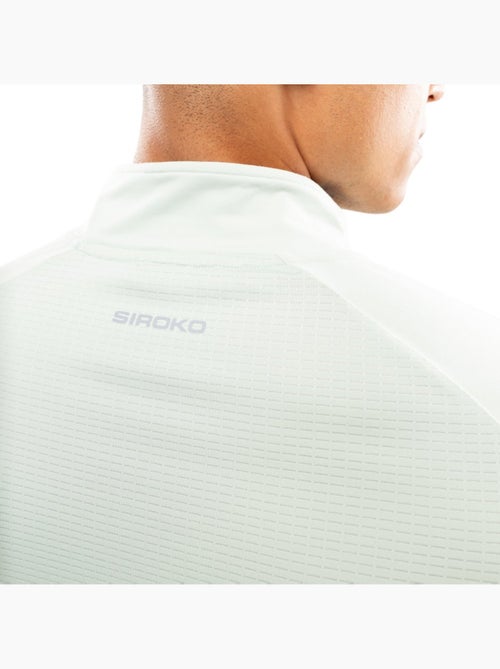 Felpa da corsa da uomo con mezza zip fitness uomo intuit - Kiabi