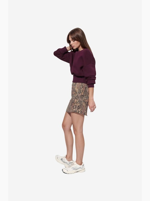 Felpa da donna in cotone e poliestere busem - Kiabi Felpa da donna in cotone e poliestere busem - Kiabi