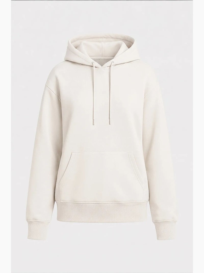 Felpa da donna in cotone e poliestere tommy Crema - Kiabi