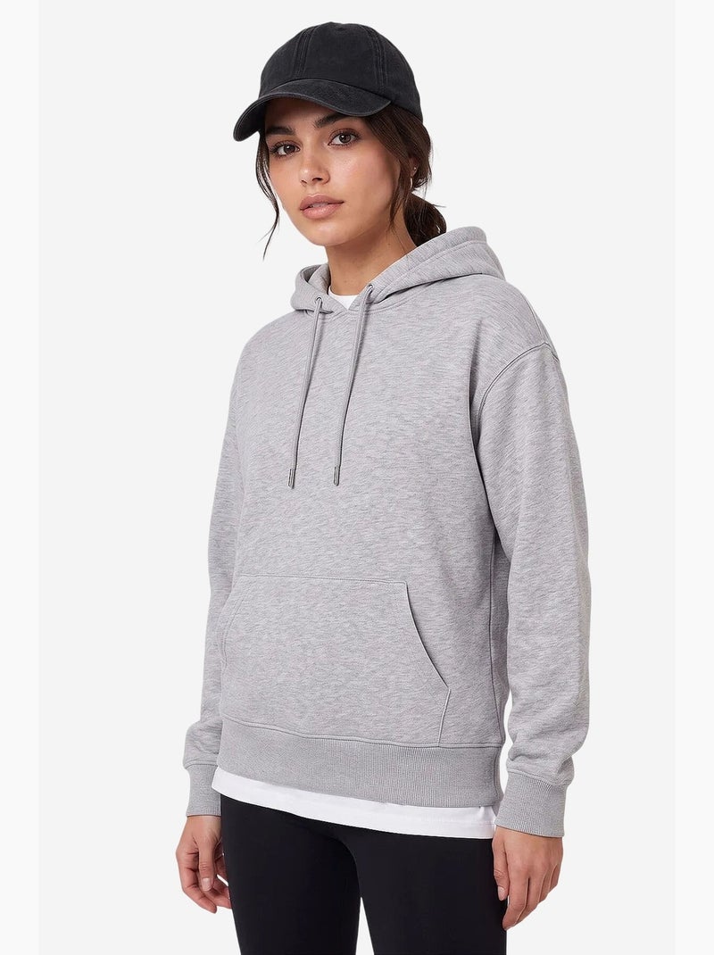 Felpa da donna in cotone e poliestere tommy Nero - Kiabi