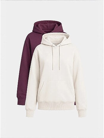 Felpa da donna in cotone e poliestere tommy