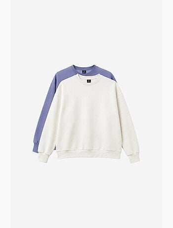 Felpa da donna in misto cotone tommy