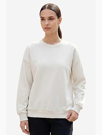 Felpa da donna in misto cotone tommy