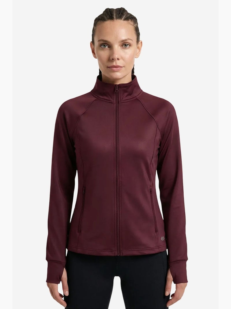 Felpa da donna in poliestere-lycra tommy Rosso bordeaux - Kiabi