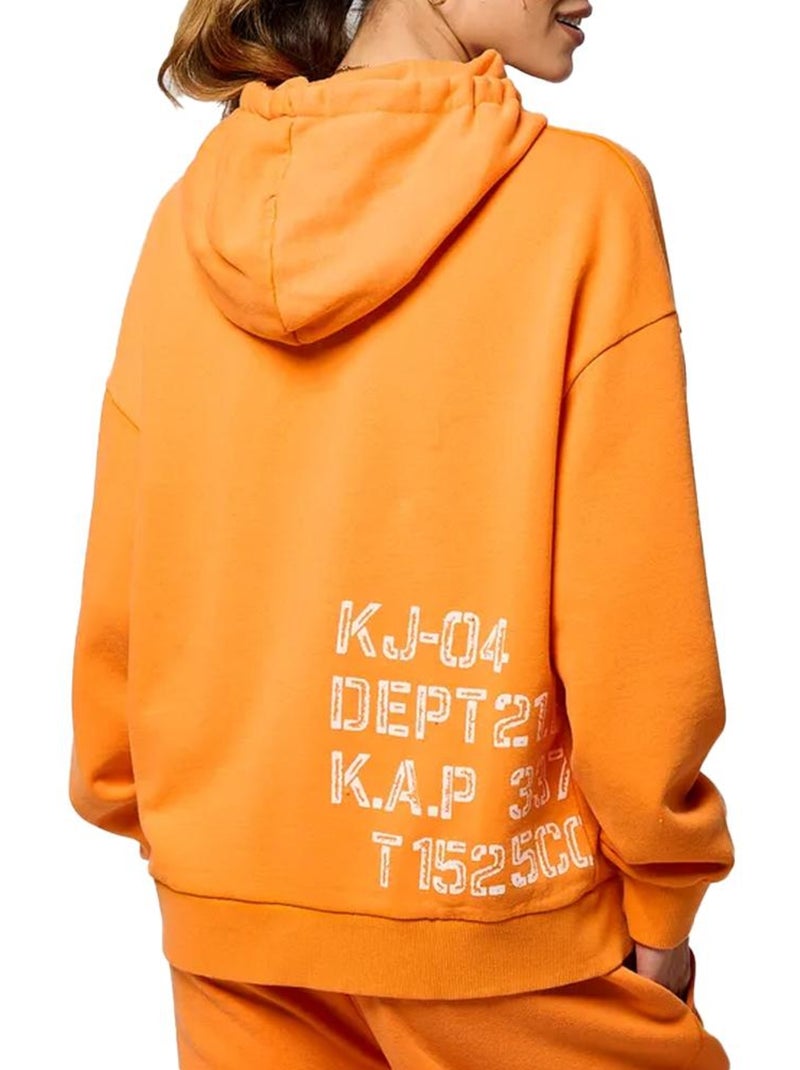 Felpa da donna Kaporal Arancione - Kiabi