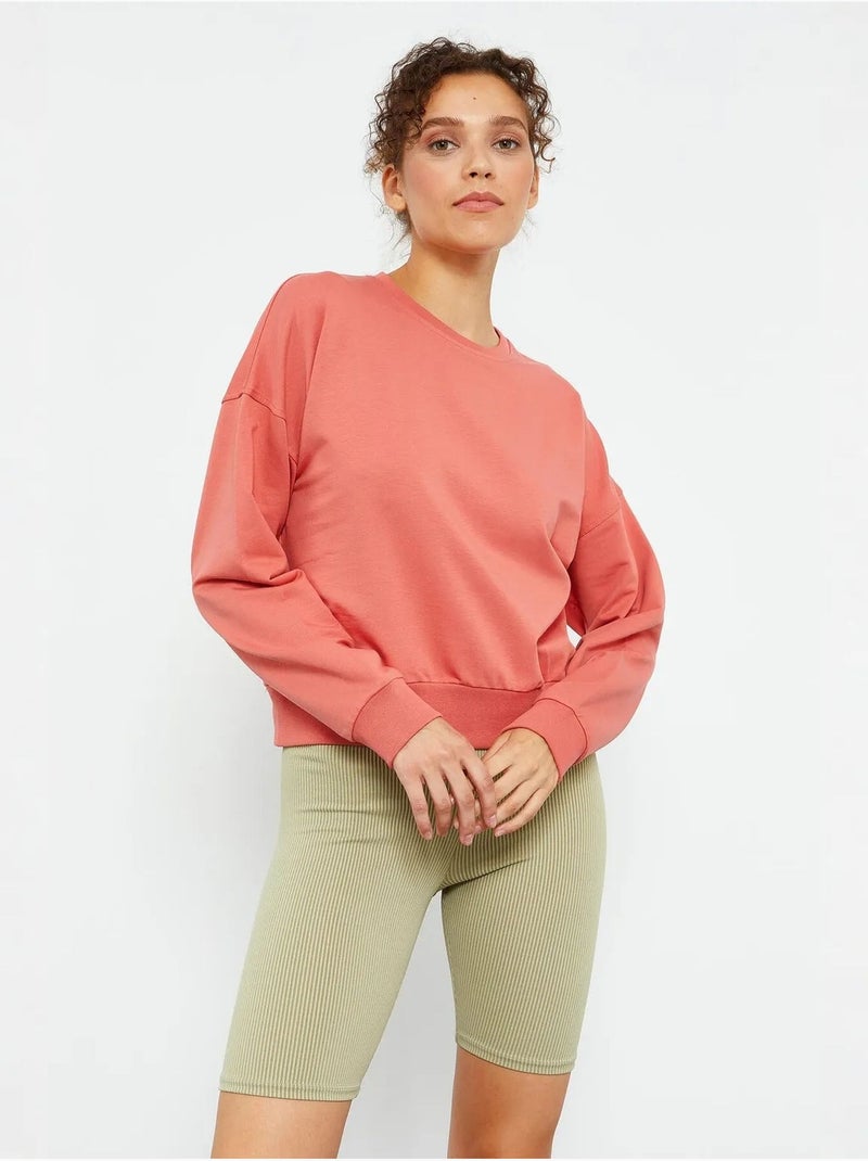 Felpa da donna relaxed con girocollo tommy Arancione chiaro - Kiabi