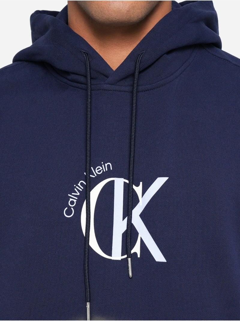 Felpa da infilare - Calvin Klein Blu - Kiabi