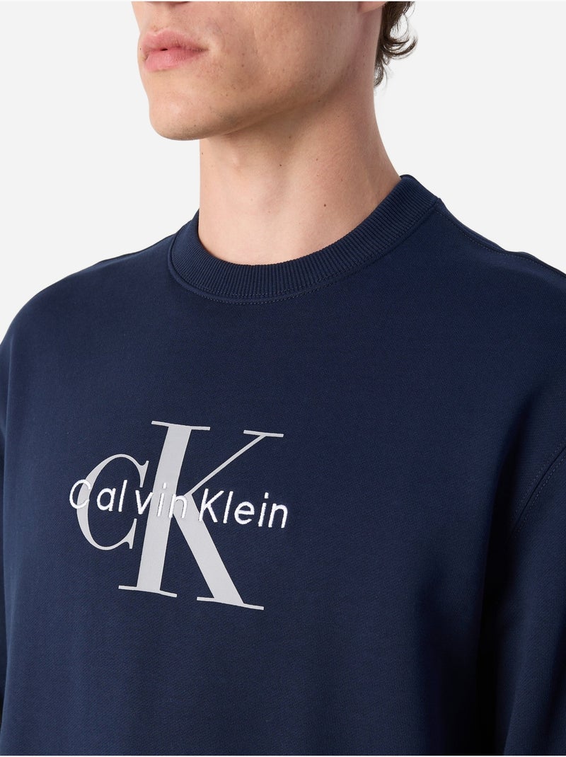 Felpa da infilare - Calvin Klein Blu - Kiabi