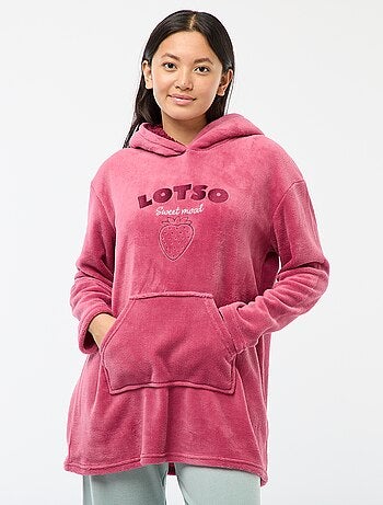 Felpa da notte con cappuccio in pile 'Lotso' 'Disney'