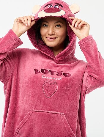 Felpa da notte con cappuccio in pile 'Lotso' 'Disney'