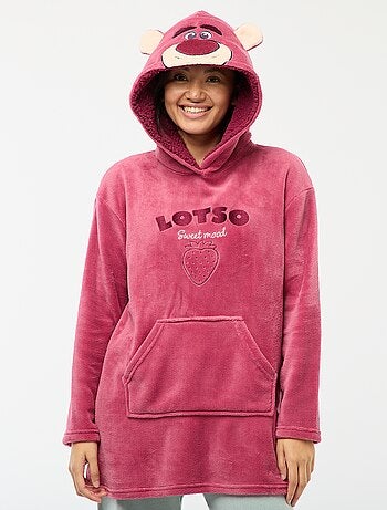 Felpa da notte con cappuccio in pile 'Lotso' 'Disney'