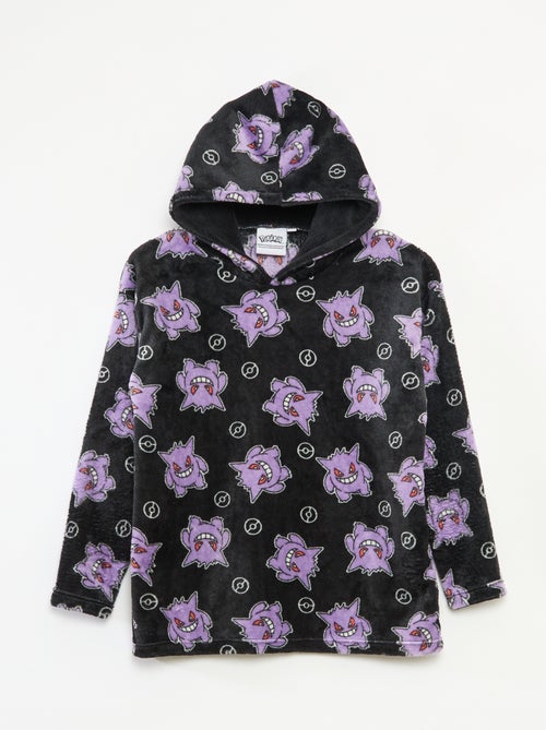 Felpa da notte con cappuccio 'Pokémon' effetto montone - Kiabi
