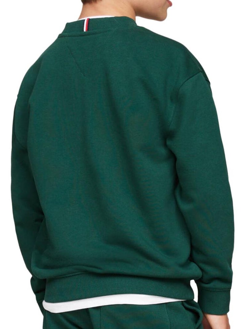 Felpa da Ragazzo Tommy Hilfiger Verde - Kiabi