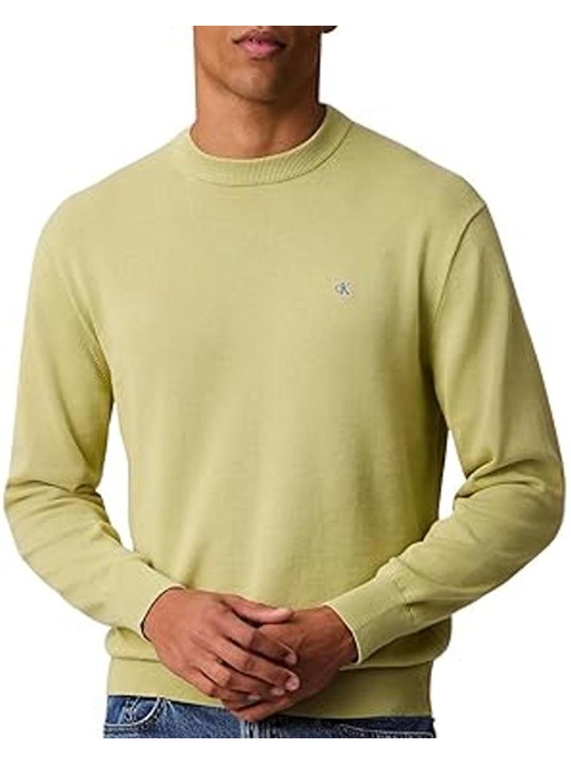Felpa da Uomo Calvin Klein Jeans Verde - Kiabi