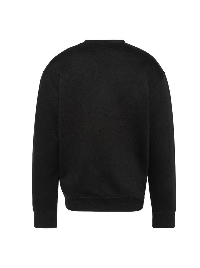 Felpa da Uomo Schott con Logo Piccolo Nero - Kiabi