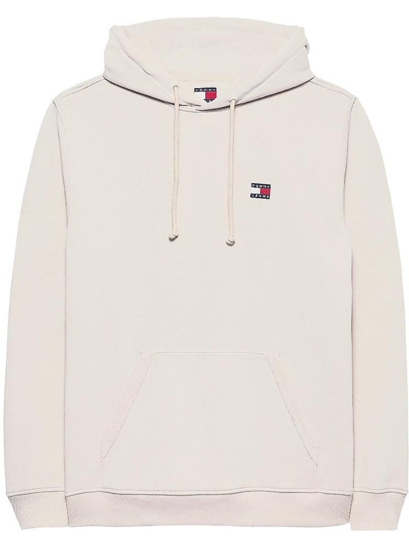 Felpa da uomo tommy hilfiger con logo Beige - Kiabi