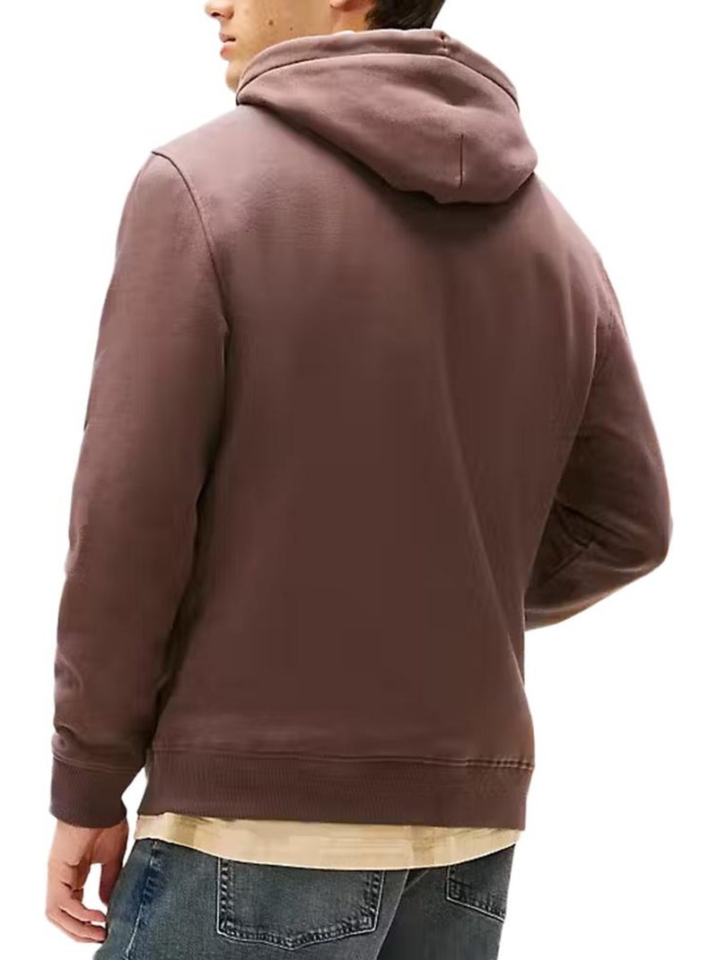 Felpa da Uomo Tommy Hilfiger Marrone cappuccino - Kiabi