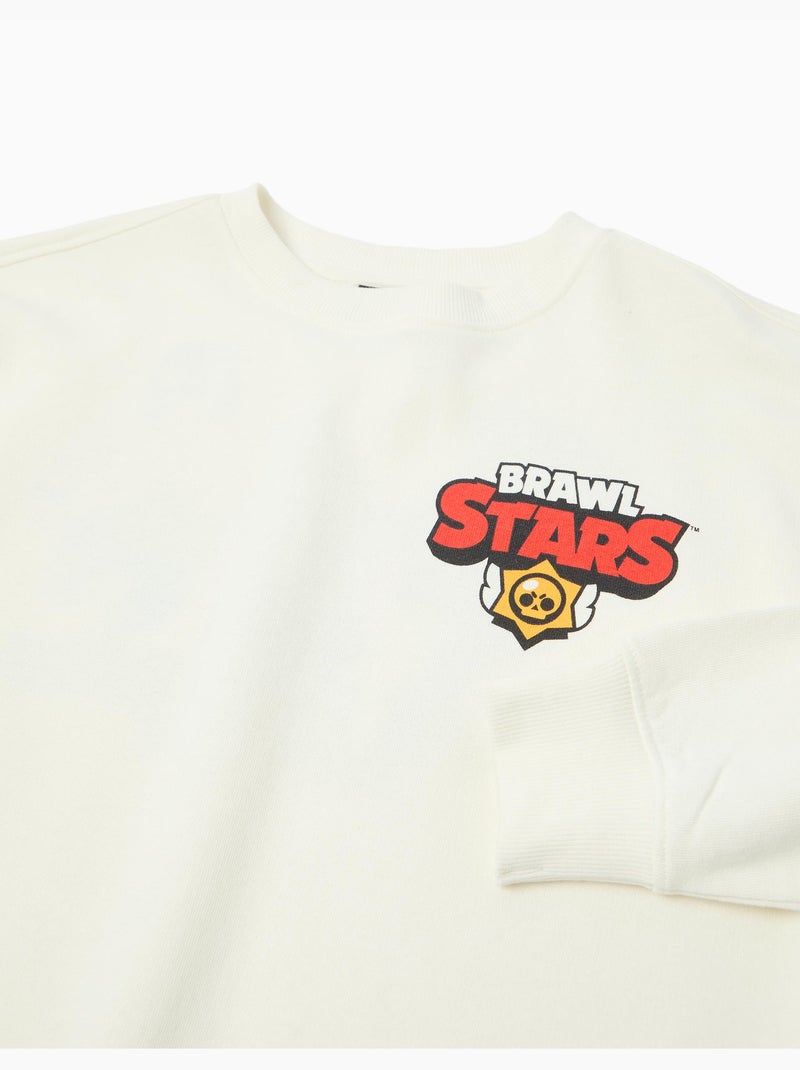 Felpa di peluche 'Brawl Stars', MO Fashion Bianco - Kiabi