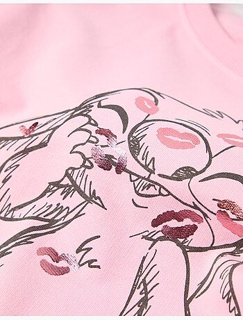Felpa di peluche femminile 'Stitch', MO Fashion