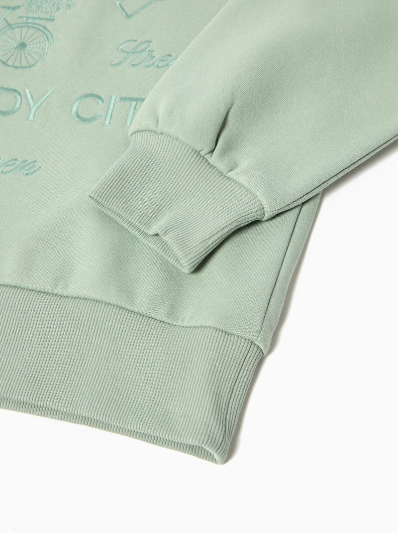 Felpa di peluche, MO Fashion Verde - Kiabi