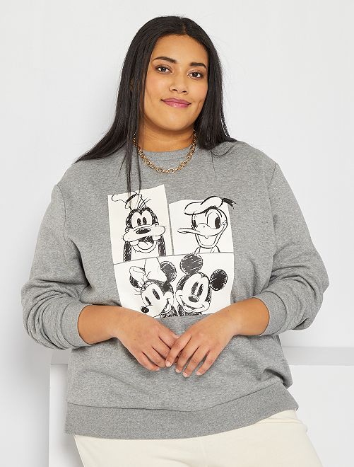 Felpa 'Disney' - GRIGIO - Kiabi - 18.00€