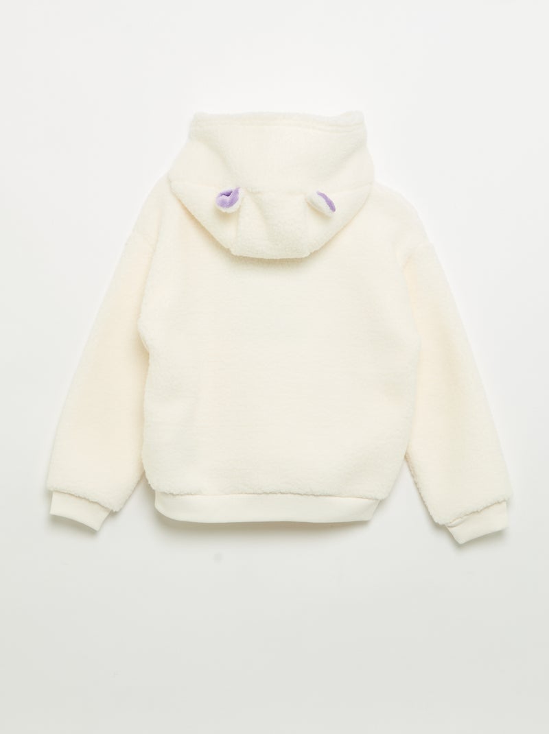 Felpa 'Disney' 'Stitch' con cappuccio Bianco - Kiabi