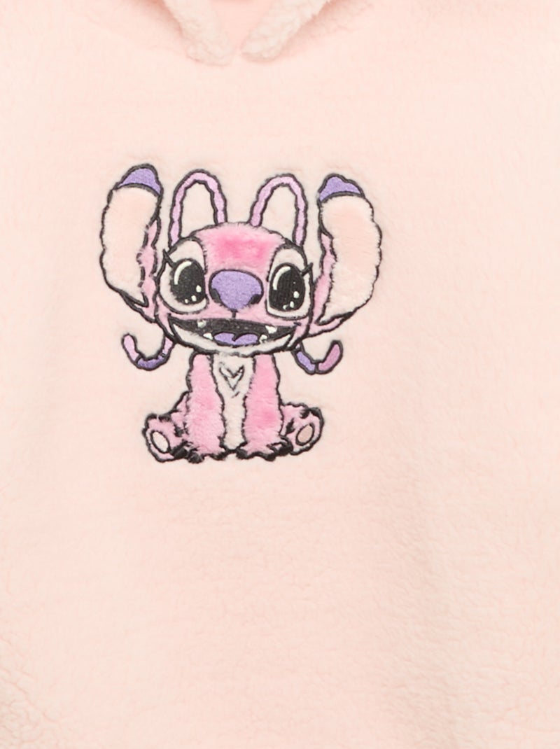 Felpa 'Disney' 'Stitch' con cappuccio Rosa - Kiabi