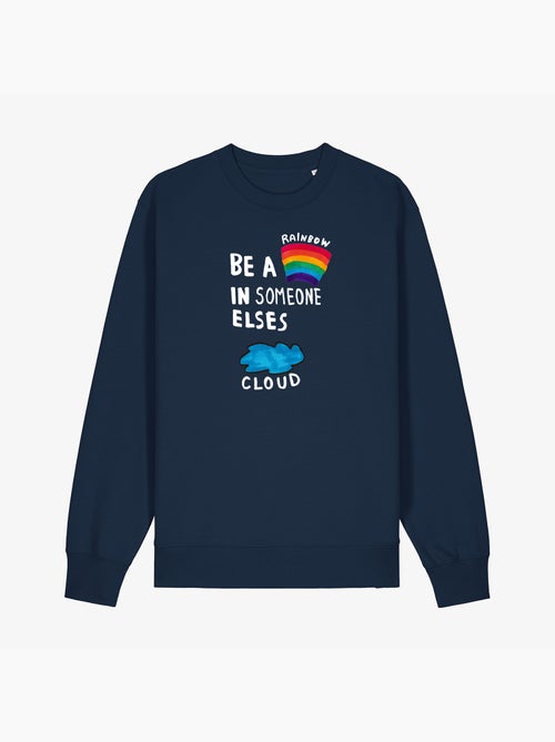 Felpa Donna - BE A RAINBOW - Kiabi