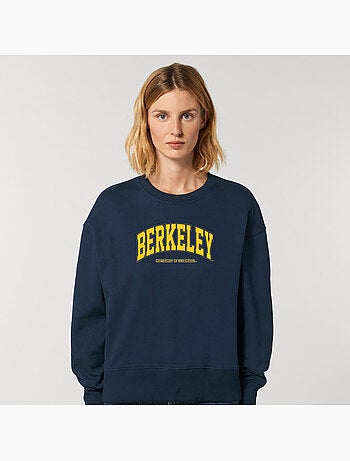 Felpa Donna - BERKELEY UNIVERSITY YELLOW