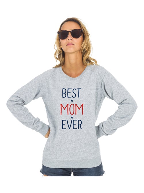 Felpa Donna - BEST MOM EVER - Kiabi