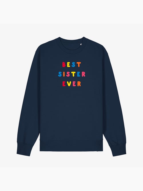 Felpa Donna - BEST SISTER EVER COLORÉE WAF - Kiabi