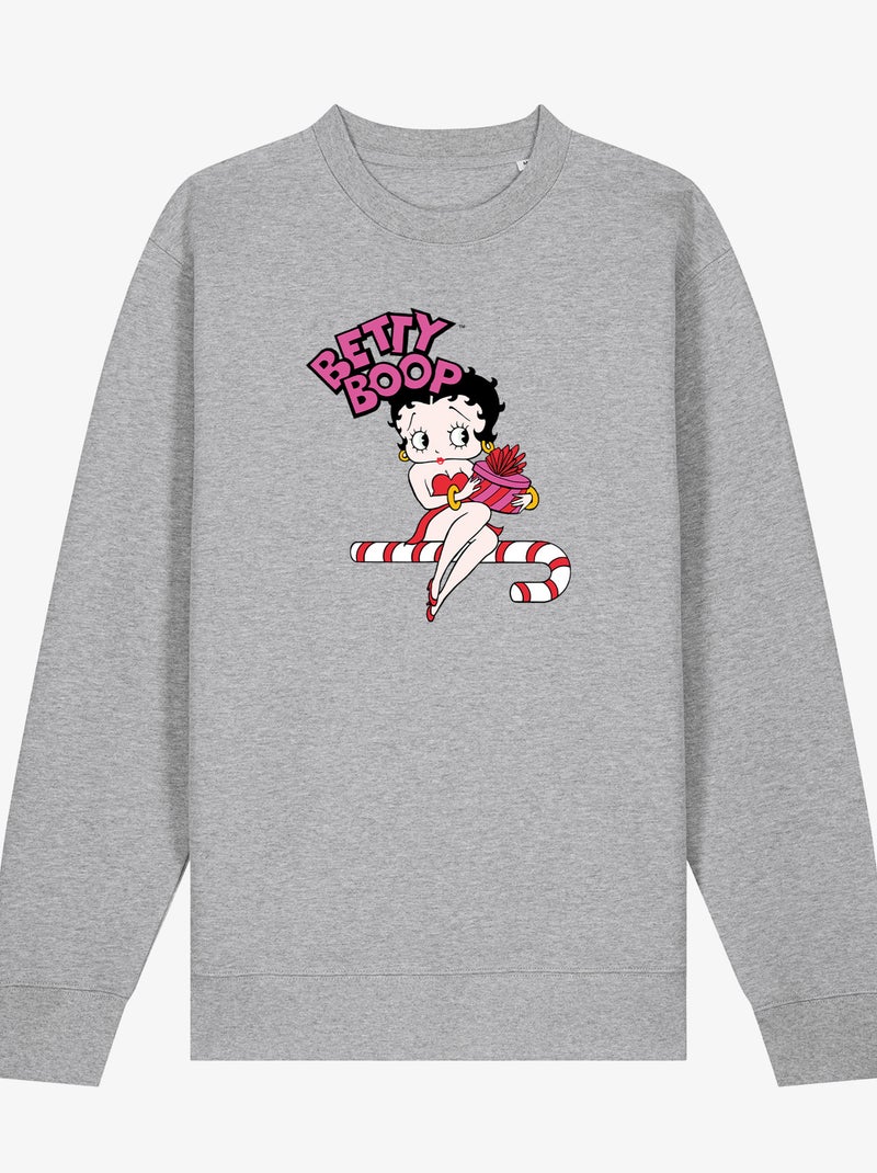 Felpa Donna - BETTY BOOP 2 Grigio melangiato - Kiabi