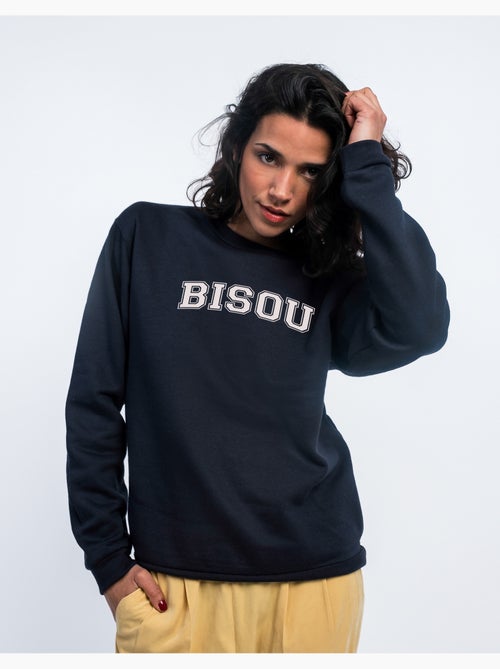 Felpa Donna - BISOU TYPO USA - Kiabi Felpa Donna - BISOU TYPO USA - Kiabi