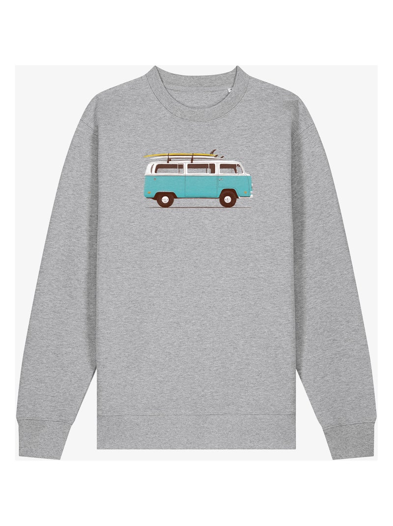 Felpa Donna - BLUE VAN Grigio melangiato - Kiabi