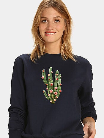 Felpa Donna - CACTUS AND ROSES
