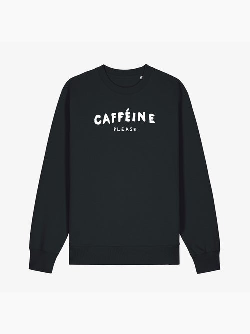 Felpa Donna - CAFFEINE PLEASE - Kiabi
