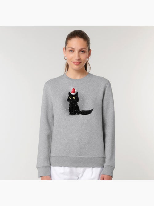Felpa Donna - CHRISTMAS CAT - Kiabi