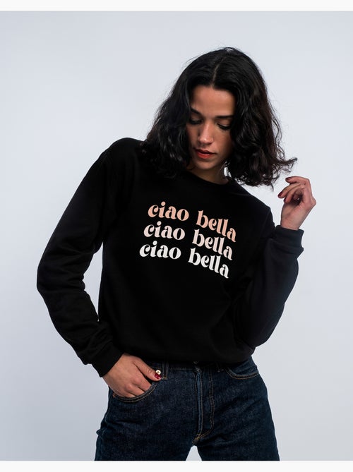 Felpa Donna - CIAO BELLA - Kiabi