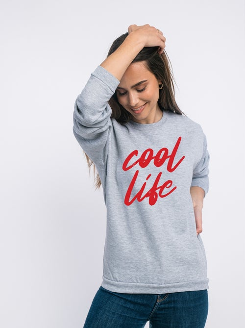 Felpa Donna - COOL LIFE WAF - Kiabi