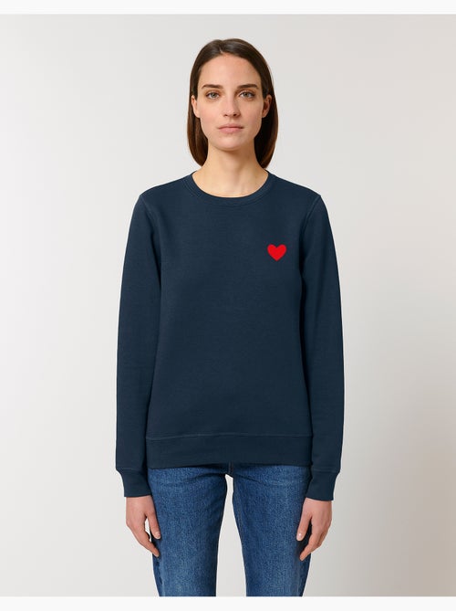 Felpa Donna - DESSIN PETIT COEUR - Kiabi Felpa Donna - DESSIN PETIT COEUR - Kiabi