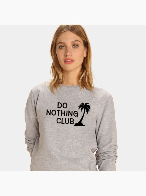Felpa Donna - DO NOTHING CLUB - Kiabi