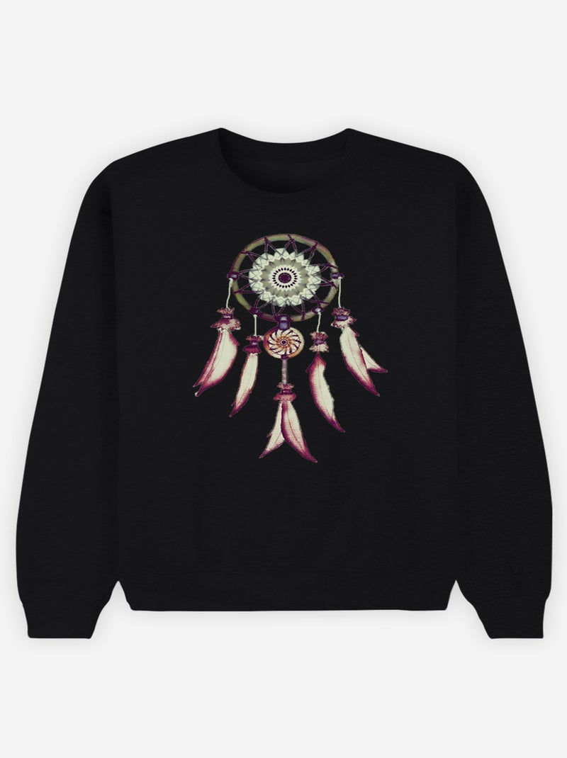 Felpa Donna - DREAMCATCHER Nero - Kiabi