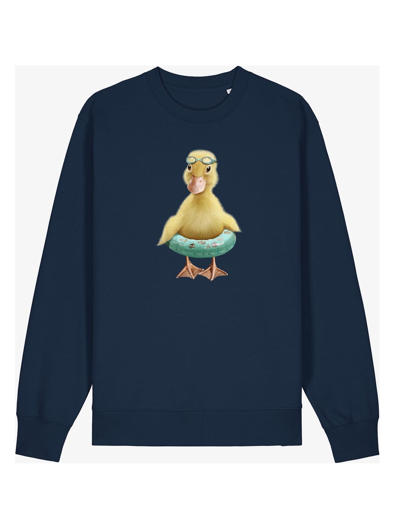 Felpa Donna - DUCK BOUEE Blu marino - Kiabi