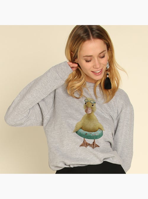 Felpa Donna - DUCK BOUEE - Kiabi