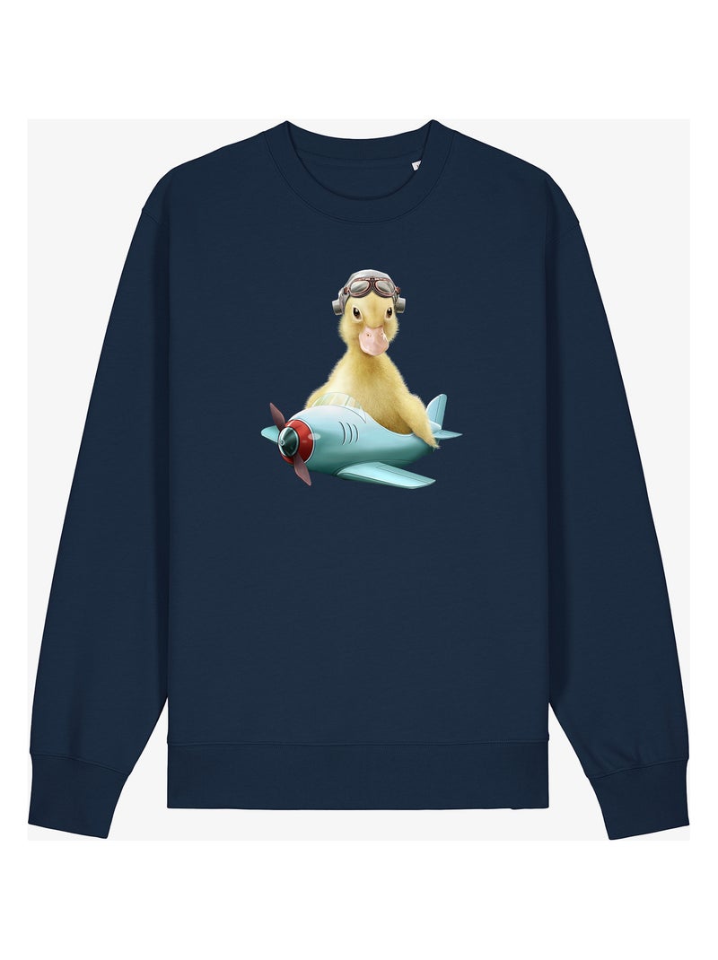 Felpa Donna - DUCK PILOT Blu marino - Kiabi