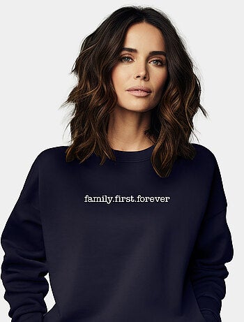 Felpa Donna - FAMILY FIRST FOREVER