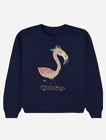 Felpa Donna - FLAMINGO SKATER