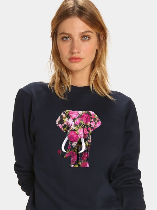 Felpa Donna - FLORAL ELEPHANT - Kiabi