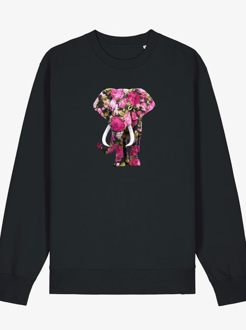 Felpa Donna - FLORAL ELEPHANT - Kiabi