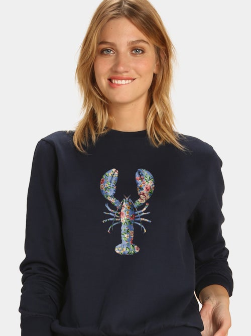 Felpa Donna - FLORAL LOBSTER - Kiabi
